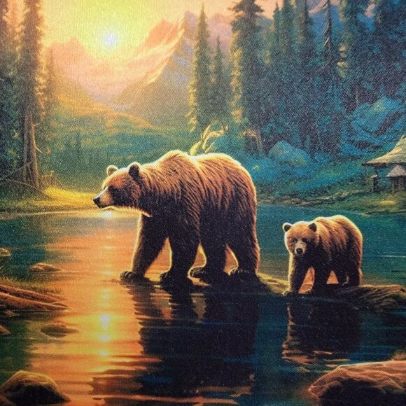 Bear Lake Mountains Computer Mouse Pad - Picture 3 of 7